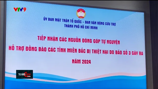 Nhiều cách hỗ trợ vùng lũ tại Tp. Hồ Chí Minh