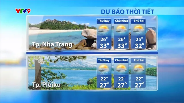 Bản tin thời tiết 6h30 - 14/9/2024