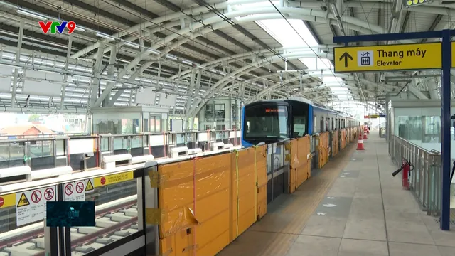 Metro số 1 vào giai đoạn nước rút