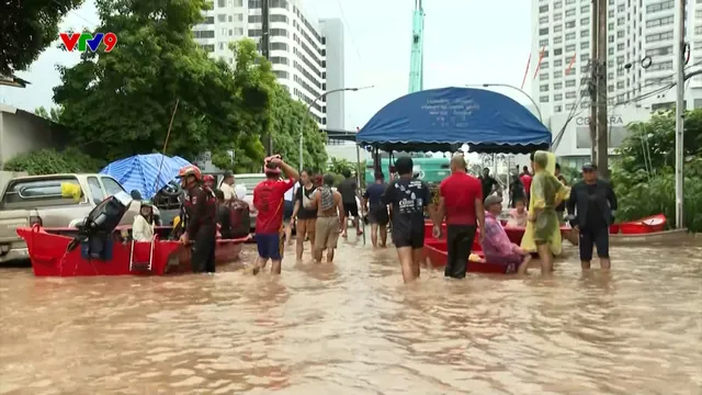 Lũ lụt tàn phá dữ dội thành phố du lịch ChiangMai Thái Lan