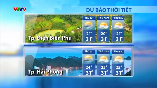 Dự báo thời tiết sáng (16/10/2024)