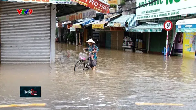 Cần Thơ: 2 ngày tới triều cường đạt đỉnh