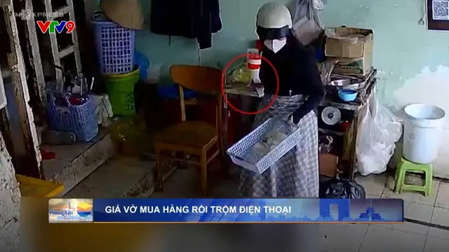 Vờ mua hàng trộm nhiều điện thoại trong ba giờ