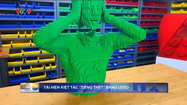 Tái hiện kiệt tác "Tiếng thét" bằng lego