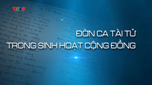 Tiếng Tơ Đồng_Số: Đờn Ca Tài Tử Trong Sinh Hoạt Cộng Đồng