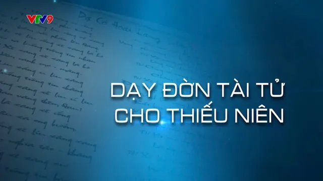 Tiếng Tơ Đồng_Số: Dạy Đờn Ca Tài Tử Cho Thiếu Niên