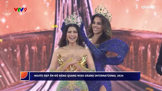 Người đẹp Ấn Độ đăng quang Miss Grand International 2024