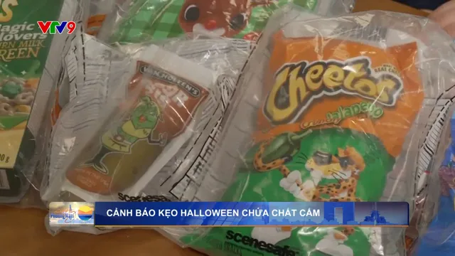 Cảnh báo kẹo Halloween chứa chất cấm