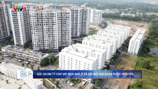 Gói 120.000 tỷ cho vay mua nhà ở xã hội mới giải ngân được hơn 10%