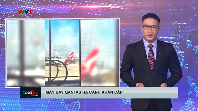 Máy bay Qantas hạ cánh khẩn cấp