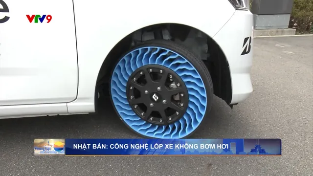 Nhật Bản: Công nghệ lốp xe không bơm hơi