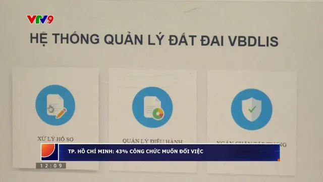 TP. Hồ Chí Minh: 43% công chức có ý định đổi việc vì áp lực không tương xứng thu nhập