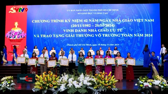 TP. Hồ Chí Minh vinh danh nhà giáo tiêu biểu