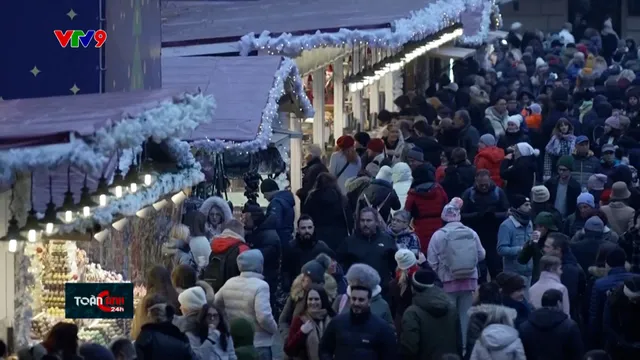 Hungary: Nhộn nhịp chợ giáng sinh ở Budapest