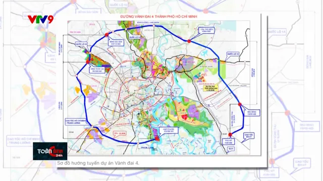 Trình Chính phủ báo cáo nghiên cứu tiền khả thi dự án Vành đai 4 TP.HCM